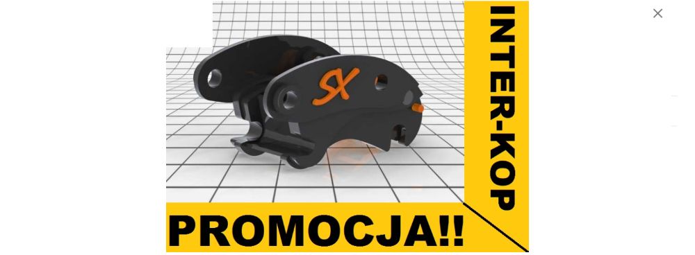 SZYBKOZŁĄCZE Mechaniczne Terex 860, 870, 880, 970, 980