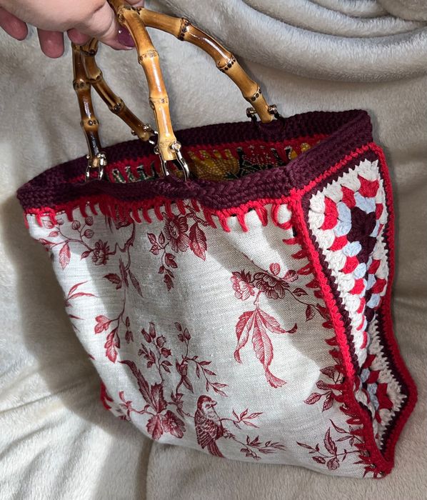 Bolsa crochet handmade Jojo Rabbit