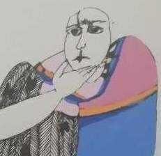 Armanda Passos - Guache sobre papel