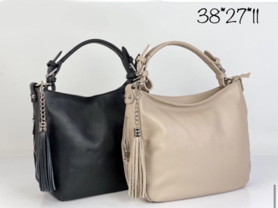 Сумка мягкая кожаная Женская сумка на плечо сумка из мягкой кожи Итали