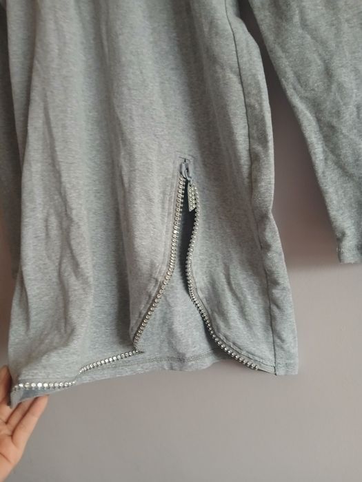 Szara bluzka tunika Paris S/M