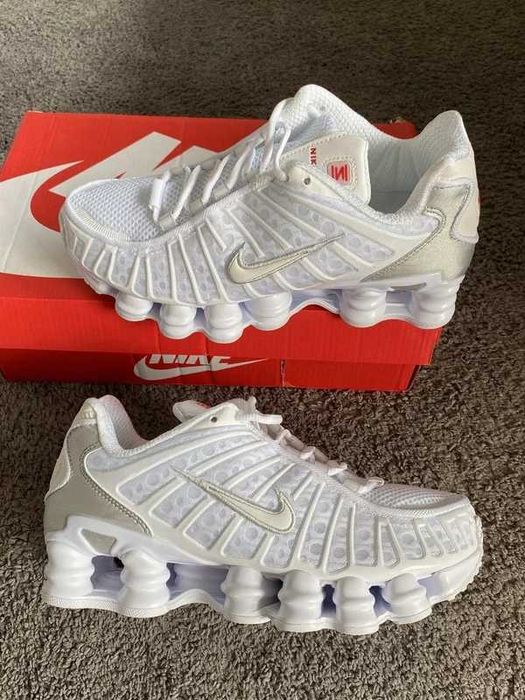 Nike Shox TL, Białe .40