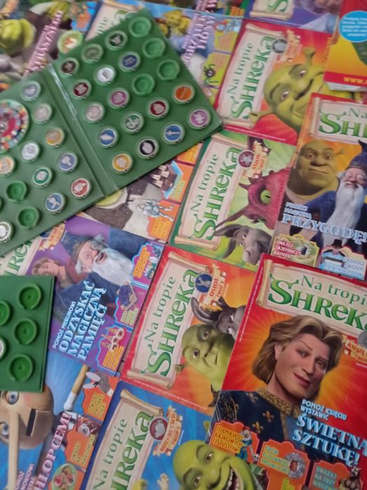 38 egzemplarzy kolekcjonerska seria Na tropie Shreka