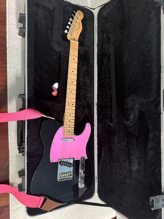 Guitarra Fender televaster  American Standard  MN BK