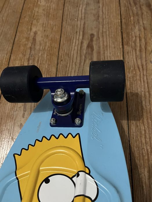 Skate Penny Nickel Edição Especial Bart Simpson
