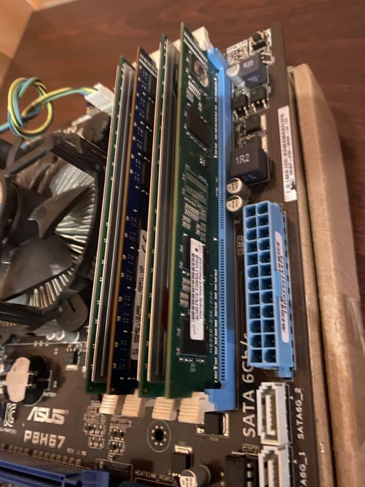 Комплект ПК Intel i5-3470 + 12GB DDR3 + ASUS P8H67