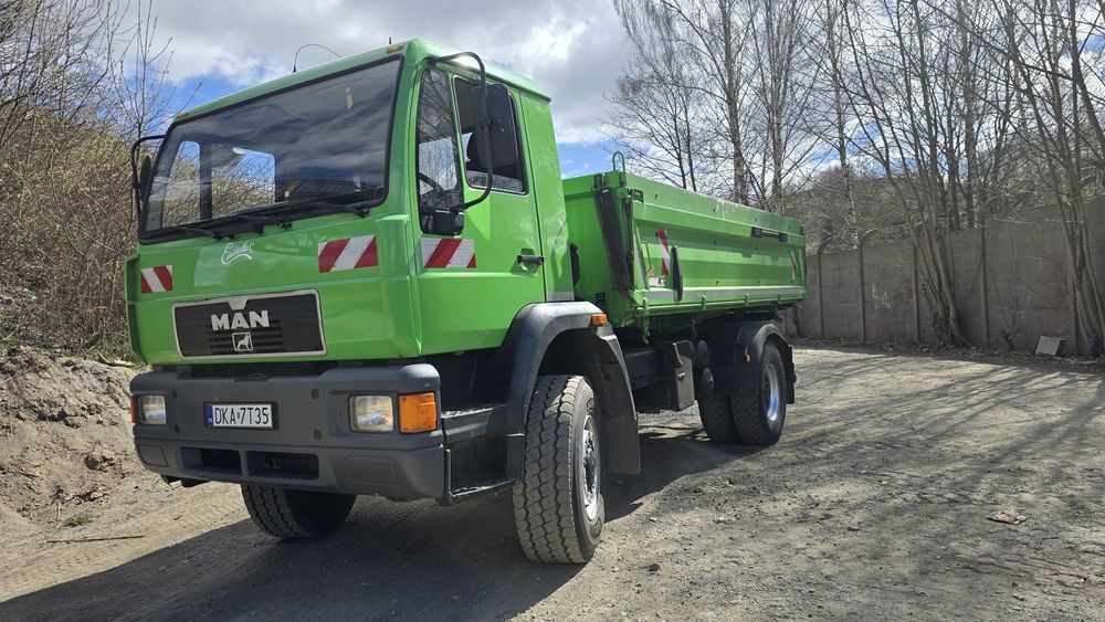 Man L 90 260KM 4X4 reduktor blokada mega stan