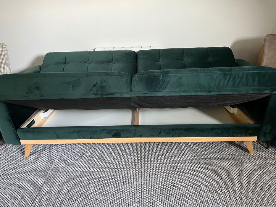 Kanapa zielona meblo