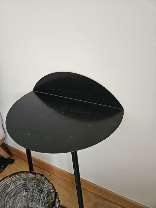 Nowoczesny stolik przyścienny/konsola metal loft
