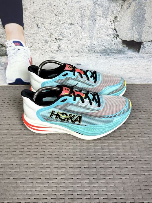 Hoka Cielo X1 2.0 кроссовки 42 размер беговые голубые