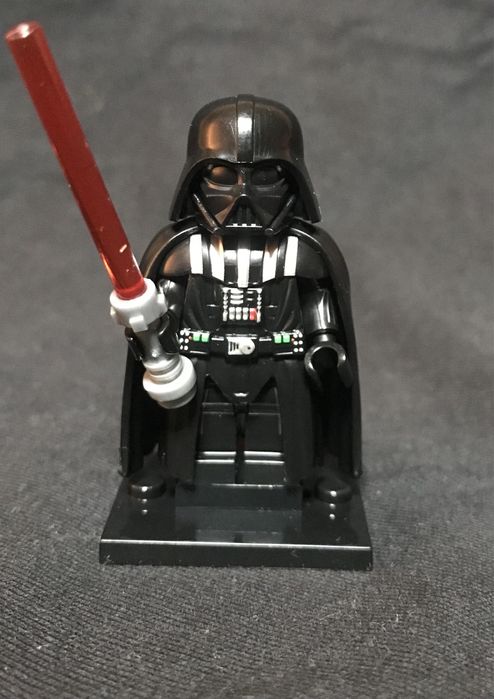 Фигурки Лего Star War. Дарт Вейдер, Люк Скайуокер, Йода, Грогу.