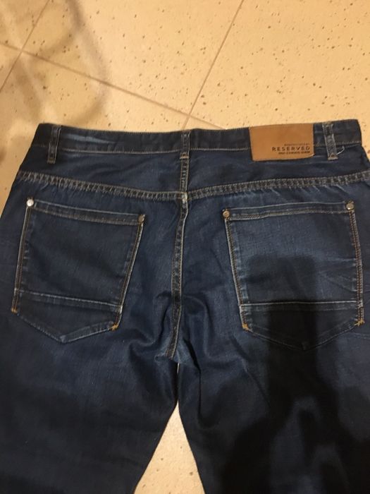 RESERVED jeansy męskie 36/34 solidny,gruby jeans