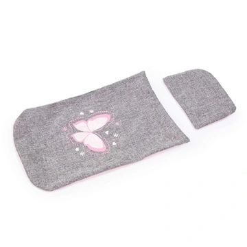 Wózek Głęboki Dla Lalki Cosy, Różowo-Szary. Nowy Produkt