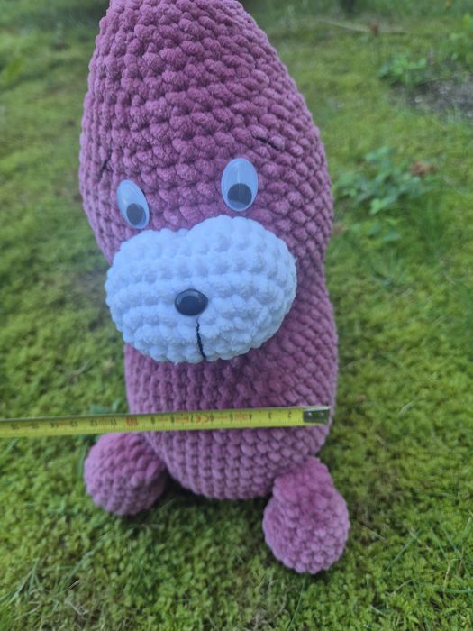 Foka na szydełku handmade