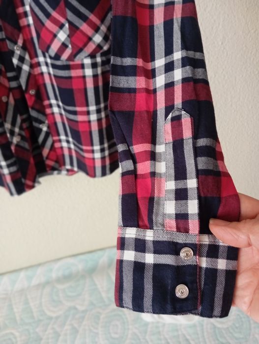 Camisa Zara S xadrez