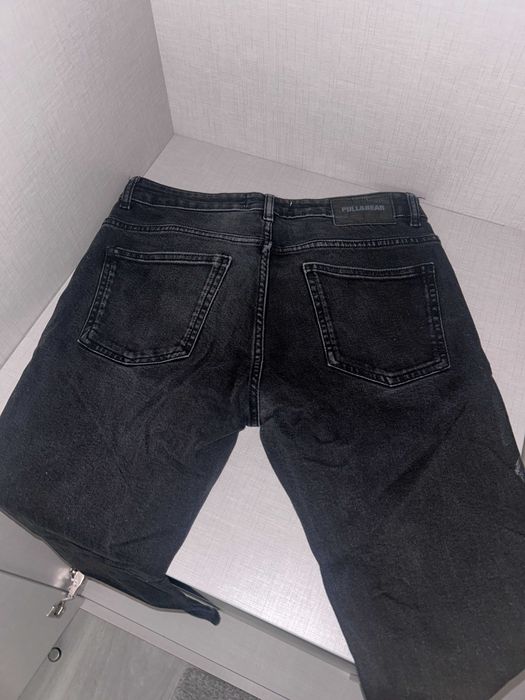 Jeans Slim Pull&Bear Pretas EUR 40 - Muito Bom Estado