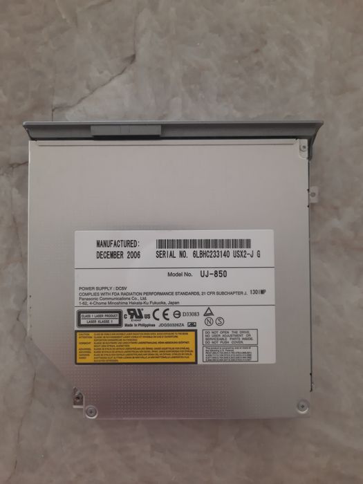 Drive usada UJ-850 para Sony VGN-FE31M – Original