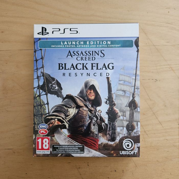 Assassin’s Creed Black Flag Resynced – Launch Edition PS5 + artbook + plakat