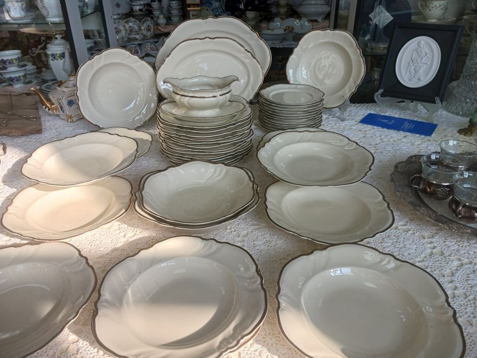 12 osob Rosenthal Victoria Elfenbein serwis obiadowy