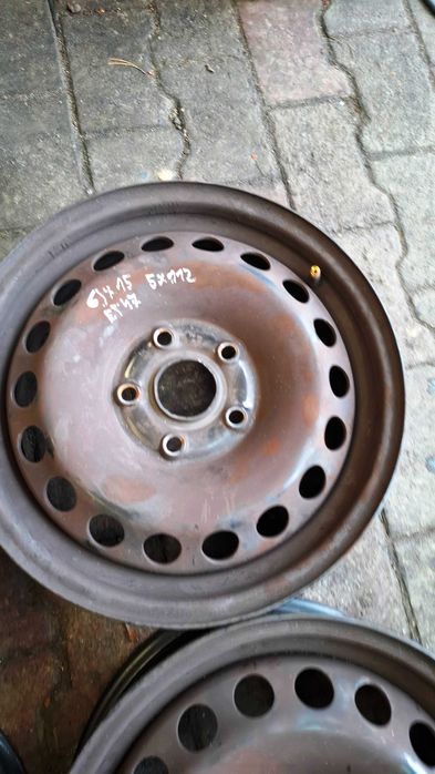 Felgi stalowe VW Golf V Touran 15" 5x112 6Jx15 ET47