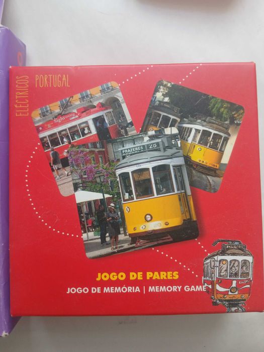 Jogo Jogo da Memória Jogo Pares Elétricos de Lisboa