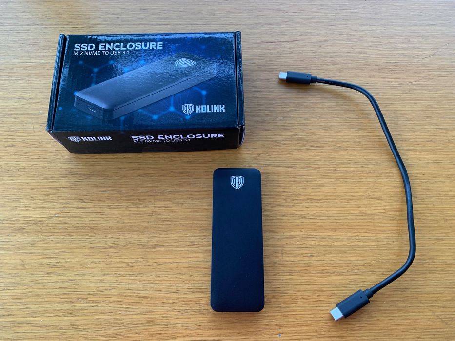 Disco Externo usb-c 256GB SSD NVME
