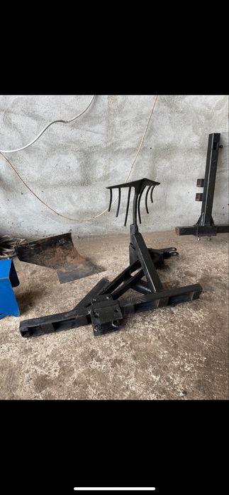 Мототрактор дв18 з навісним обланданням