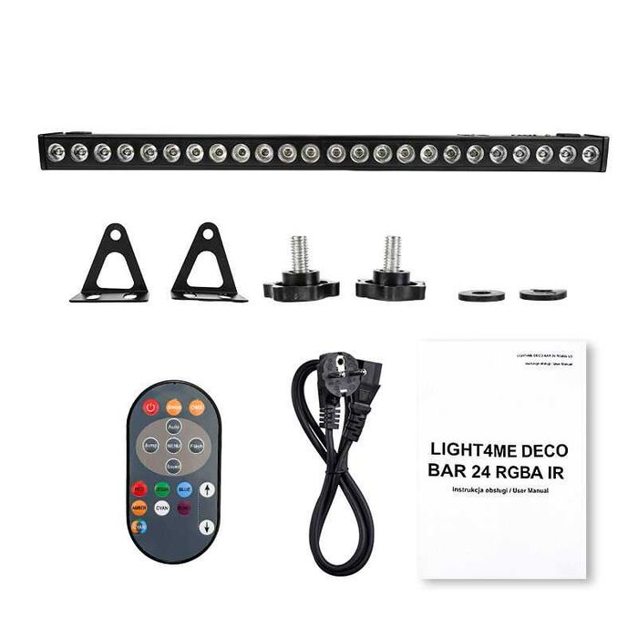 LIGHT4ME DECO BAR 24 RGBA IR listwa oświetleniowa z pilotem