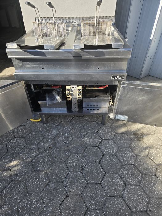 Fritadeira industrial a gaz