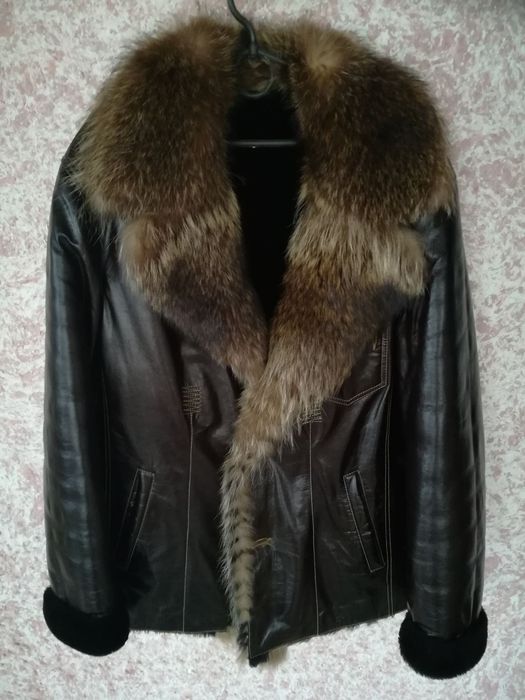 Дублянка чоловіча шкіряна