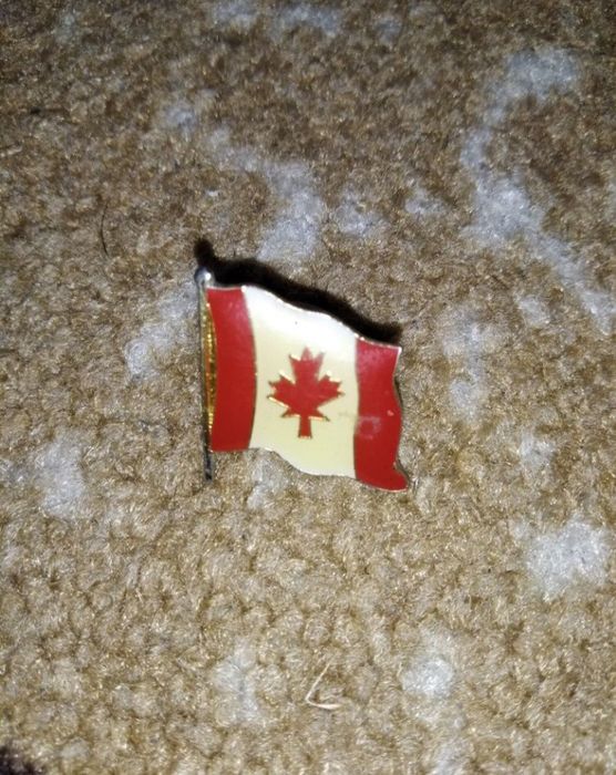 Значок прапор канати,рідкисний за особливої форми листка,колекціонуван