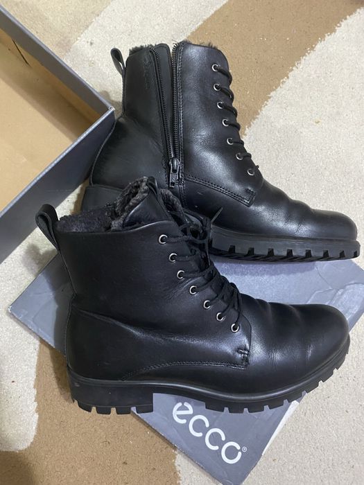 Шкіряні чоботи Ecco 40 р