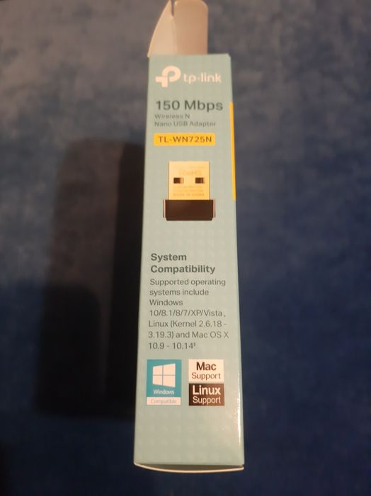 USB-адаптер сети WiFi TP-LINK TL-WN725N