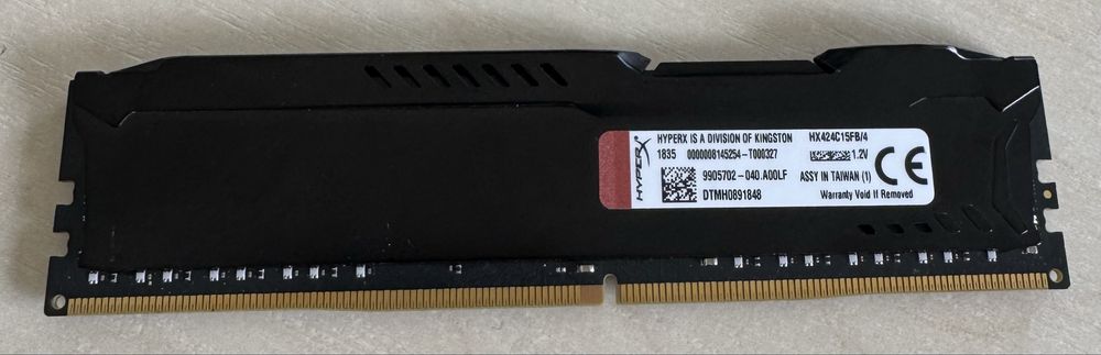Оперативна памʼять HyperX 4 Gb