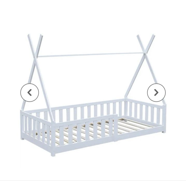 Cama para criança branca NOVA