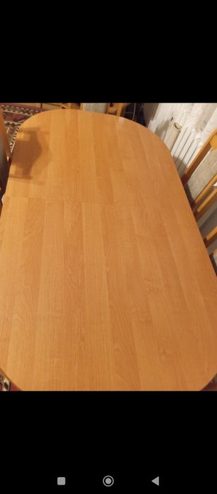 Stół rozsuwany i 6 krzeseł