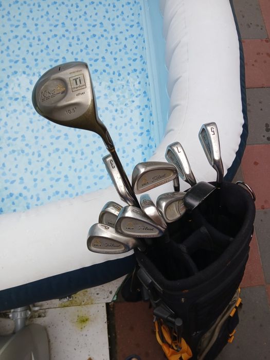 Kije golfowe  11 sztuk
