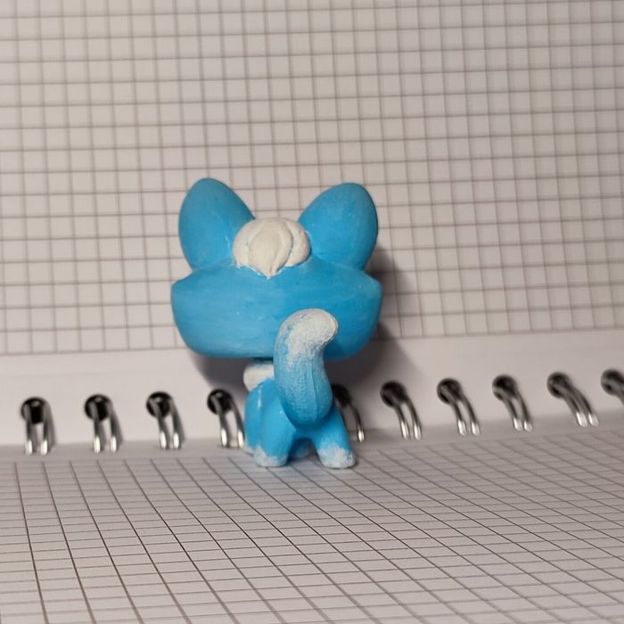 LPS custom oryginalny unikat g2 lis lisek fox Blue Ice na zamówienie