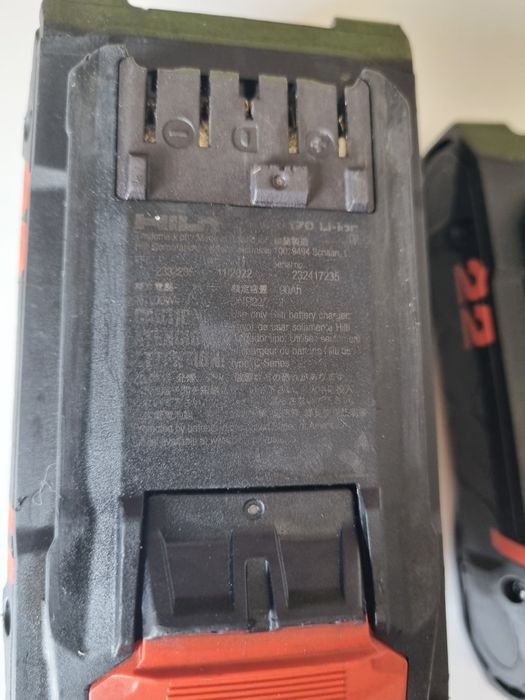 Hilti zestaw 2 bateri Nuron