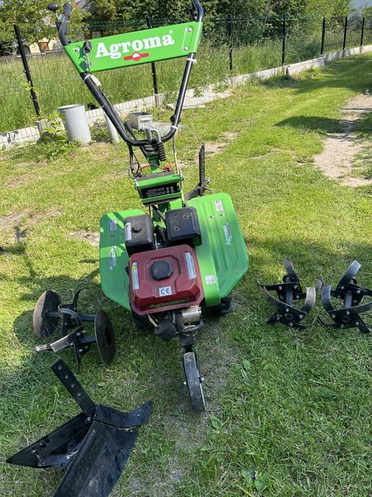 Glebogryzarka AGROMA T7080L3GO mocy 7 KM z elektrycznym rozruchem