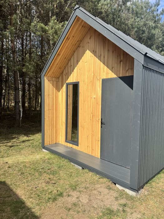 Nowoczesna stodoła domek letniskowy 5x3m TG Wooden Constructions