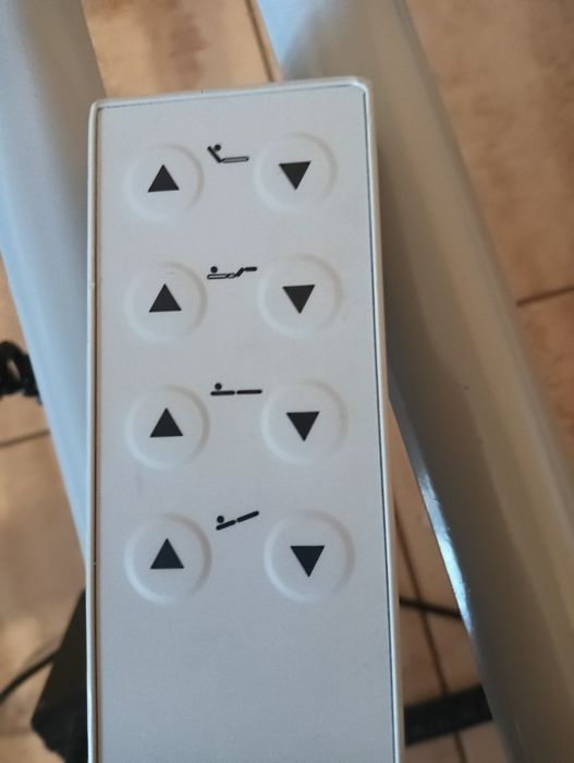 Cama articulada e colchão anti escarass