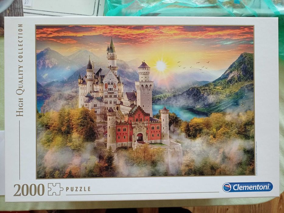 Puzzle 4 pudełka 1500 i 2000 Trefl Clementoni