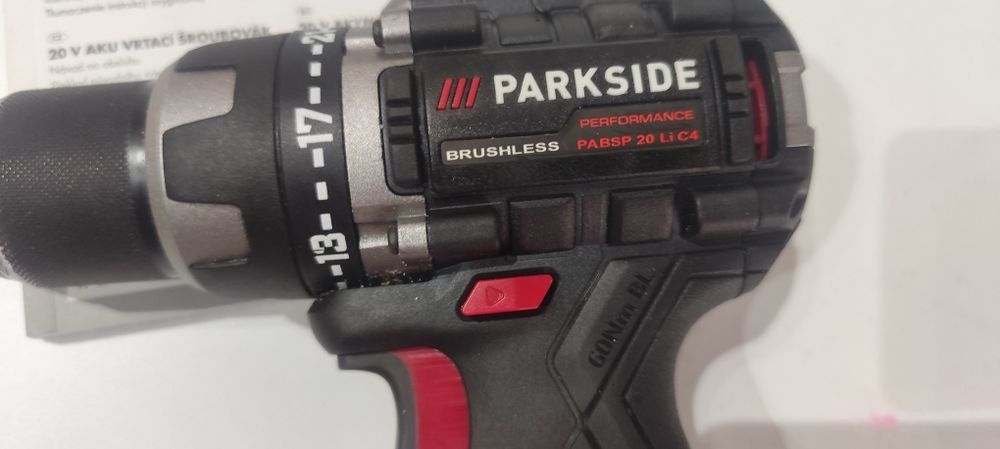 Wkrętaka Parkside 20v  60Nm. Używana, gwarancja.