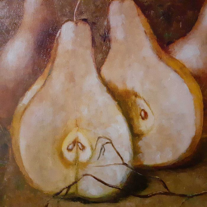 Картина фрукти, натюрморт 40х50 олія, на подарунок