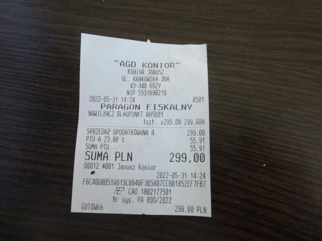 Nawilżacz powietrza Blaupunkt AHS601