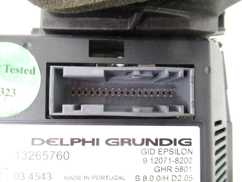 Radio Cd30 Wyswietlacz Opel Vectra C