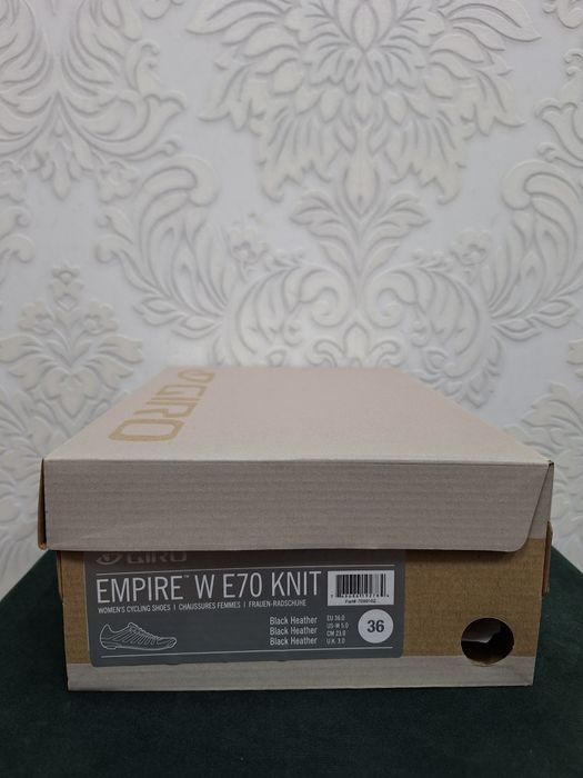 Buty rowerowe GIRO EMPIRE E70 KNIT damskie 35 36 spd sl szosowe