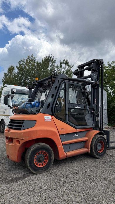 Wózek widłowy Linde H80T-01 / UDT/ Gwarancja 3 m. / LPG