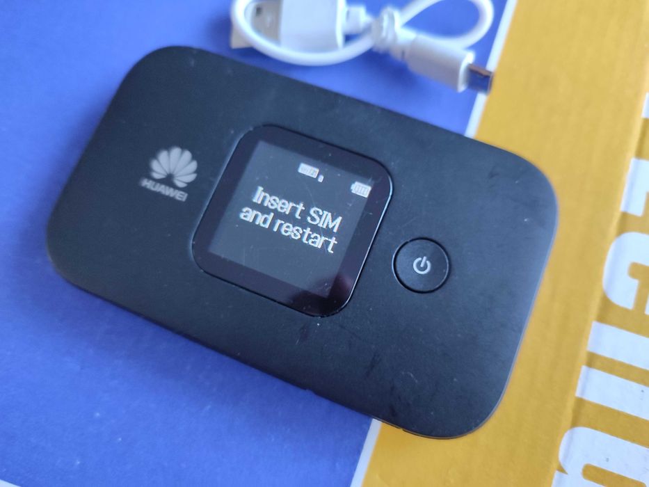 Huawei E5577 4G Router Hotspot com Extender.